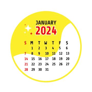 january  calendar transparent background vector january  january  calendar