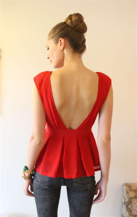 how to wear open back tops 2020