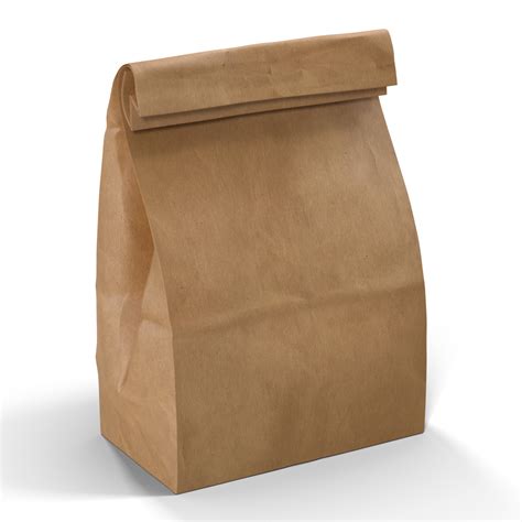 brown paper lunch bag stock image s100556351