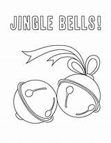 Coloring Pages Printable Jingle Bells Christmas December Holiday Bell Fun Print Kids Colouring Color Sheets Printables Book Makeandtakes Holidays Rock sketch template