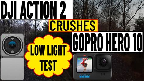 dji action  crush gopro hero    light     update