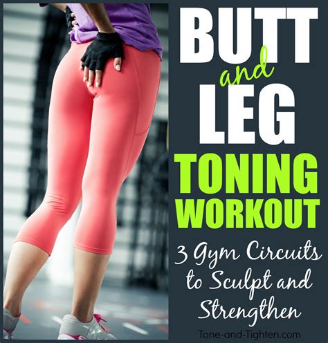 Best Butt And Leg Circuit Workout At Gym Tone And Tighten