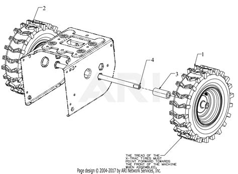 troy bilt bsbn storm   parts diagram  wheels