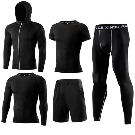 gym men s running fitness sportswear athletic physical training clothes