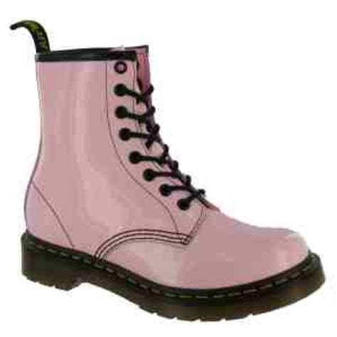 baby pink  marten boots boots patent leather boots leather ankle boots