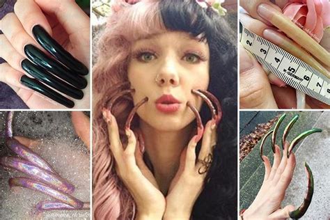 girl hasn t cut her nails for four years… and you aren t going to like