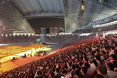 arup associates unwraps  singapore national stadium