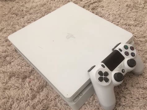 white sony playstation  ps slim console  guildford surrey gumtree