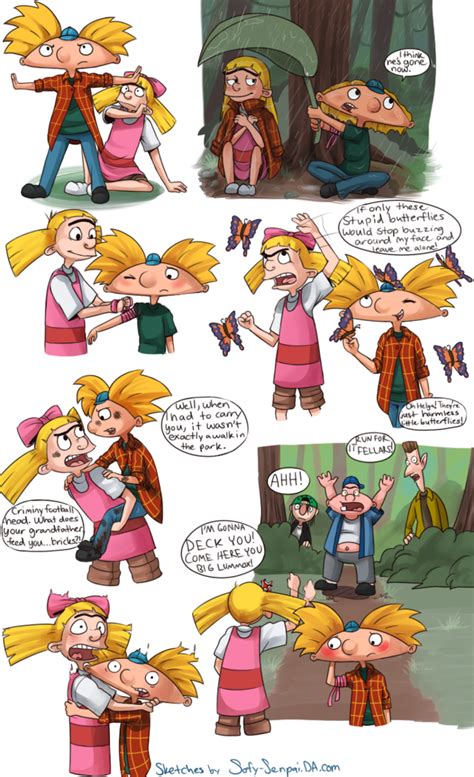 tjm concept sketches 2~ by patsuko hey arnold fan comics and fan art arnold helga