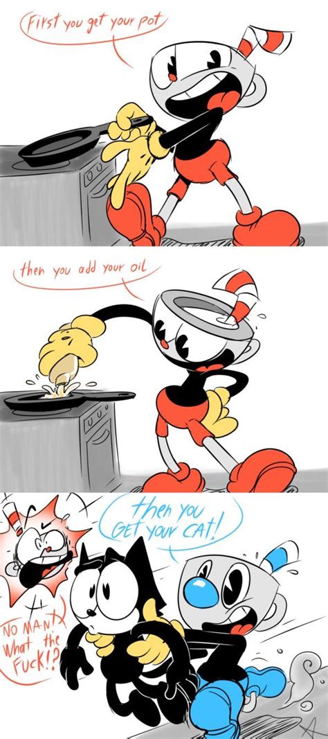 cooking with your pal mugman by thegreatrouge cuphead