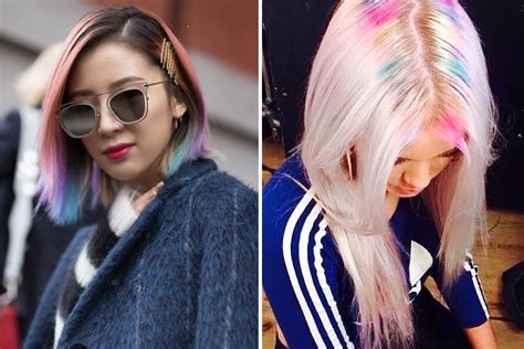 10 rainbow hair styles to inspire your pride 2016 look teen vogue