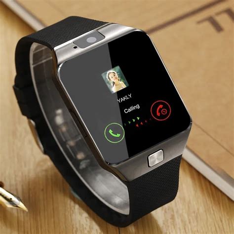 smartwatch intelligent digital sport gold smart  dz pedometer  phone android wrist