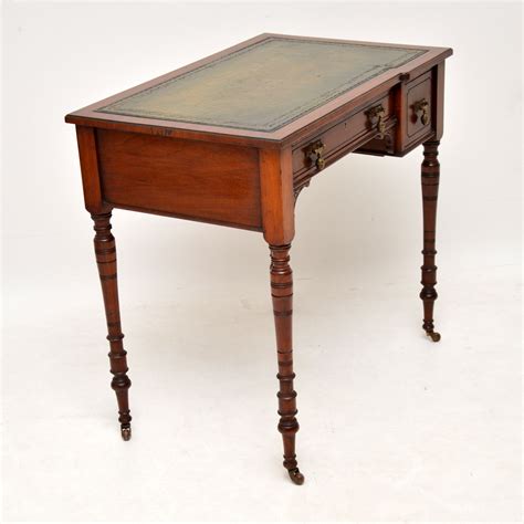 small antique victorian walnut writing desk marylebone antiques