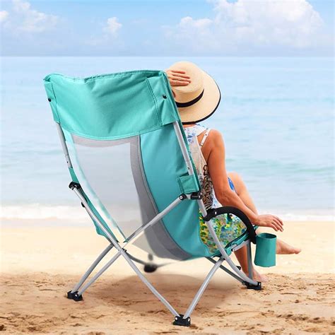 amazoncom high  beach chair