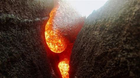 gopro camera  swallowed  lava survived  recorded  entire  family life goals