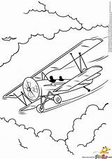 Airplane Coloring Pages Adults Printable Getcolorings Color sketch template