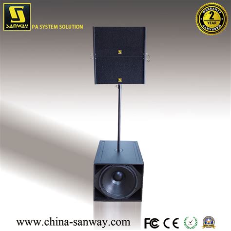 professional dual  mini  array speaker system  array