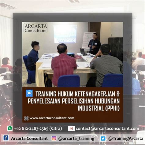 Training Hukum Ketenagakerjan And Penyelesaian Perselisihan Hubungan