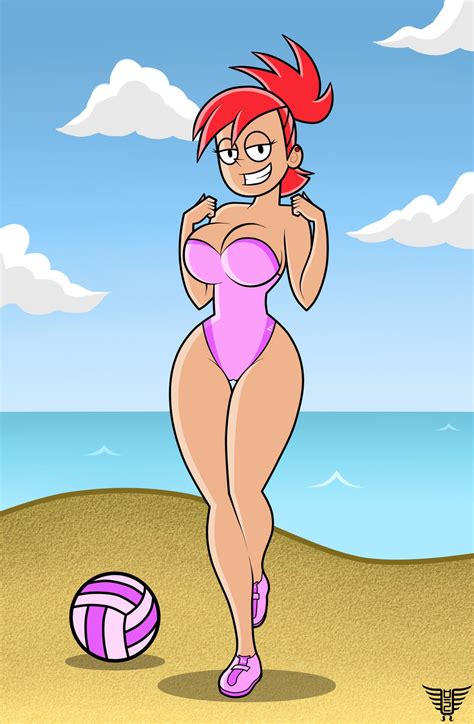 xbooru ass breasts foster s home for imaginary friends frankie foster swimsuit 585325