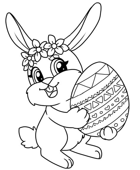 easter bunny coloring pictures  coloring pages
