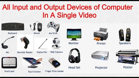 input  output devices  computer youtube