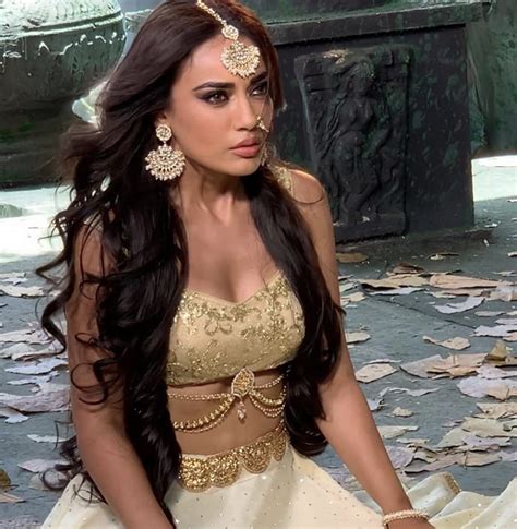 Unseen Photos Of Surbhi Jyoti From The Set Of Naagin