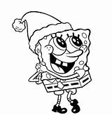 Spongebob Coloring Christmas Pages Bob Patrick Squarepants Printable Baby Color Print Drawing Kids Sponge Girls Minion Ross Scout Girl Popular sketch template