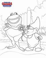 Gnomes Sherlock Coloring Pages Sheets Activity Printables Nanette sketch template