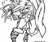 Coloring Pages Thor Ragnarok Getdrawings sketch template