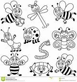 Insects Insect Coloration Insetti Insectes Gosses Insectos Coloritura Insecten Insetos Jonge Geitjes Insekten Coloração Libere Libro Miúdos Divertenti Bogues Messi sketch template