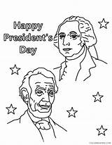 Presidents Coloring4free Educational sketch template