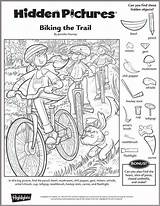 Puzzle Objects Objetos Fall Escondidos Biking Trail Toolbox Trails Reindeer перейти Colouring sketch template
