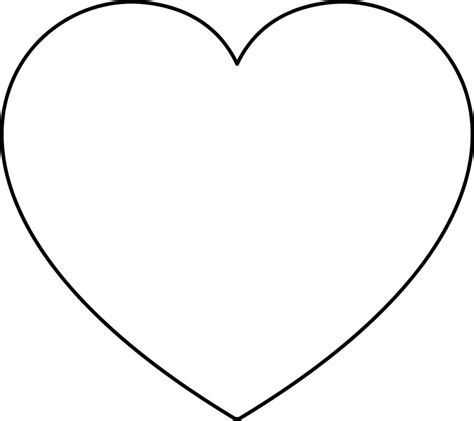 coloring  print numbers  shapes heart number  clipart