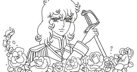 lady oscar coloring pages coloring pages