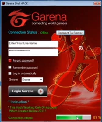 garena shell hack    hacks remember password garena shell generator