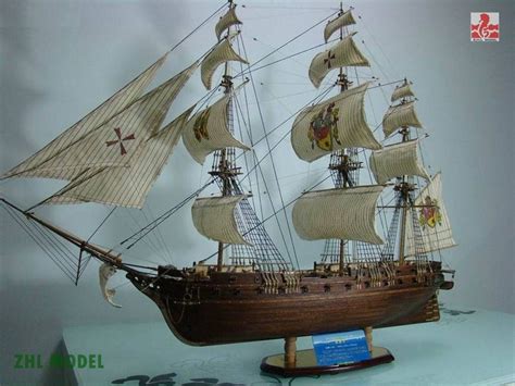 buy zhl usconstellation model ship wood  reliable model accessories