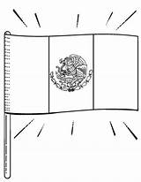 Mexican Flag Coloring Pages Printable Coloringcafe sketch template