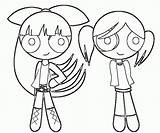 Coloring Bubbles Pages Girls Rowdyruff Powerpuff Boys Popular Getdrawings Library Clipart Coloringhome sketch template