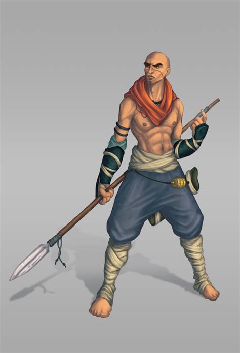 Warrior Monk Concept By Chicopixel On Deviantart