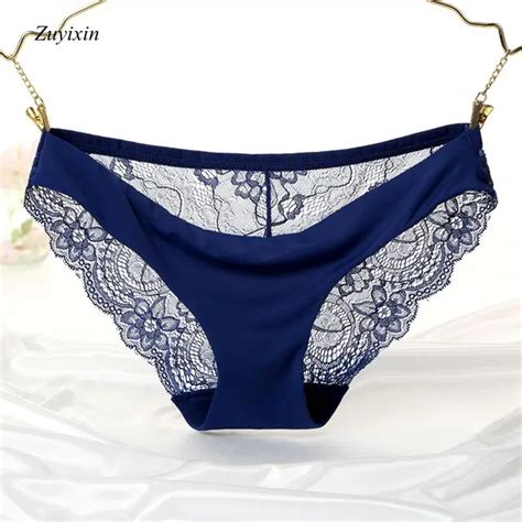 Zuyixin New Women Sexy Lace Panties Seamless Cotton Breathable Panty