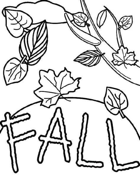 fall coloring pages kindergarten  getdrawings