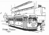 Streetcar sketch template