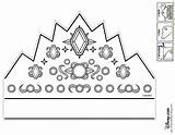 Crowns sketch template
