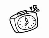 Sveglia Clock Alarm Despertador Colorear Coloringcrew Cdn5 Acolore sketch template
