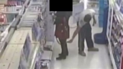 Alleged Voyeur Caught On Camera Taking Photos Up Woman Skirt In Boots