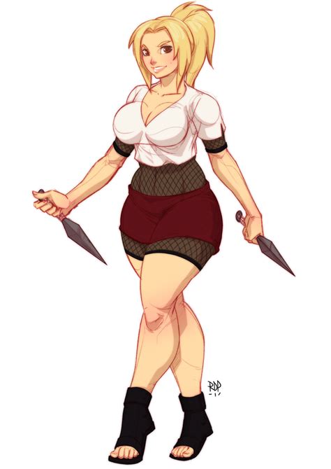 tsunade commission by samuraiblack on deviantart