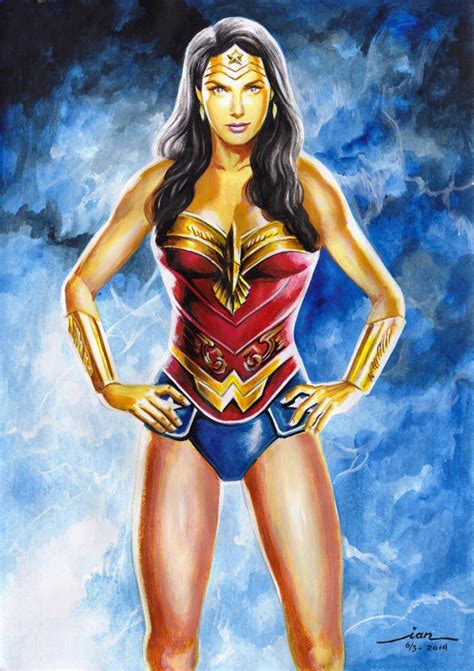 Wonder Woman Gal Gadot By Ianrialdi On Deviantart