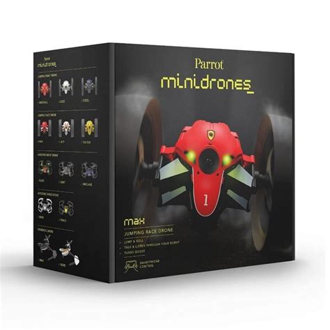 parrot minidrones jumping race drone max mini dron upravlyavan ot ios android ili windows