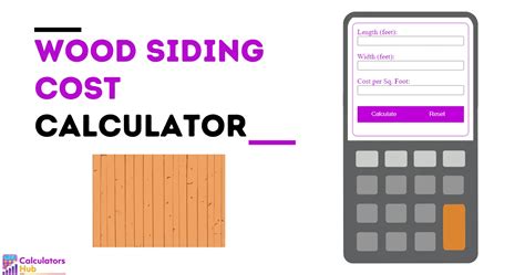 wood siding cost calculator