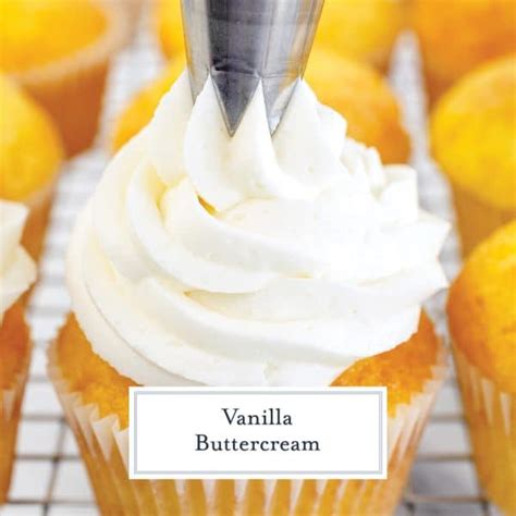best vanilla buttercream frosting bakery style buttercream